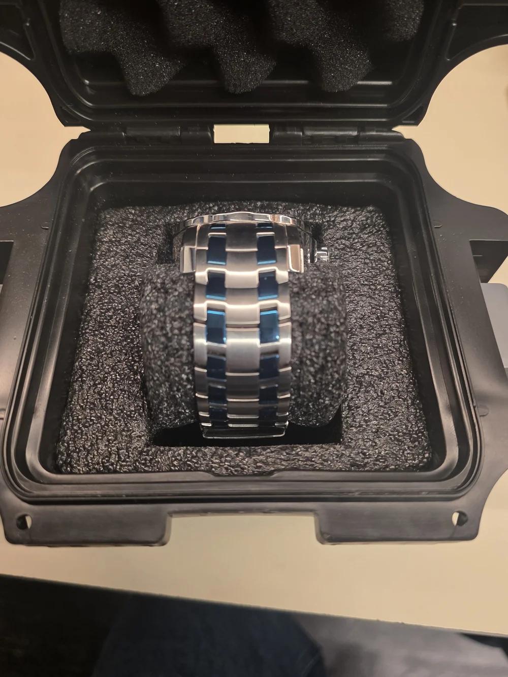 Invicta Men's Watch Red, Blue, and White Captain America Dial